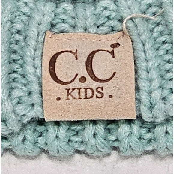 C.C Kids Beanie Cable Knit Soft Stretch Cap Toque Hat - Picture 5 of 7
